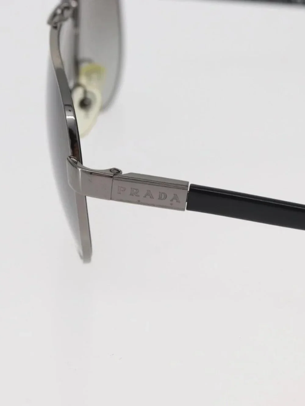 PRADA Sunglasses plastic Black Auth